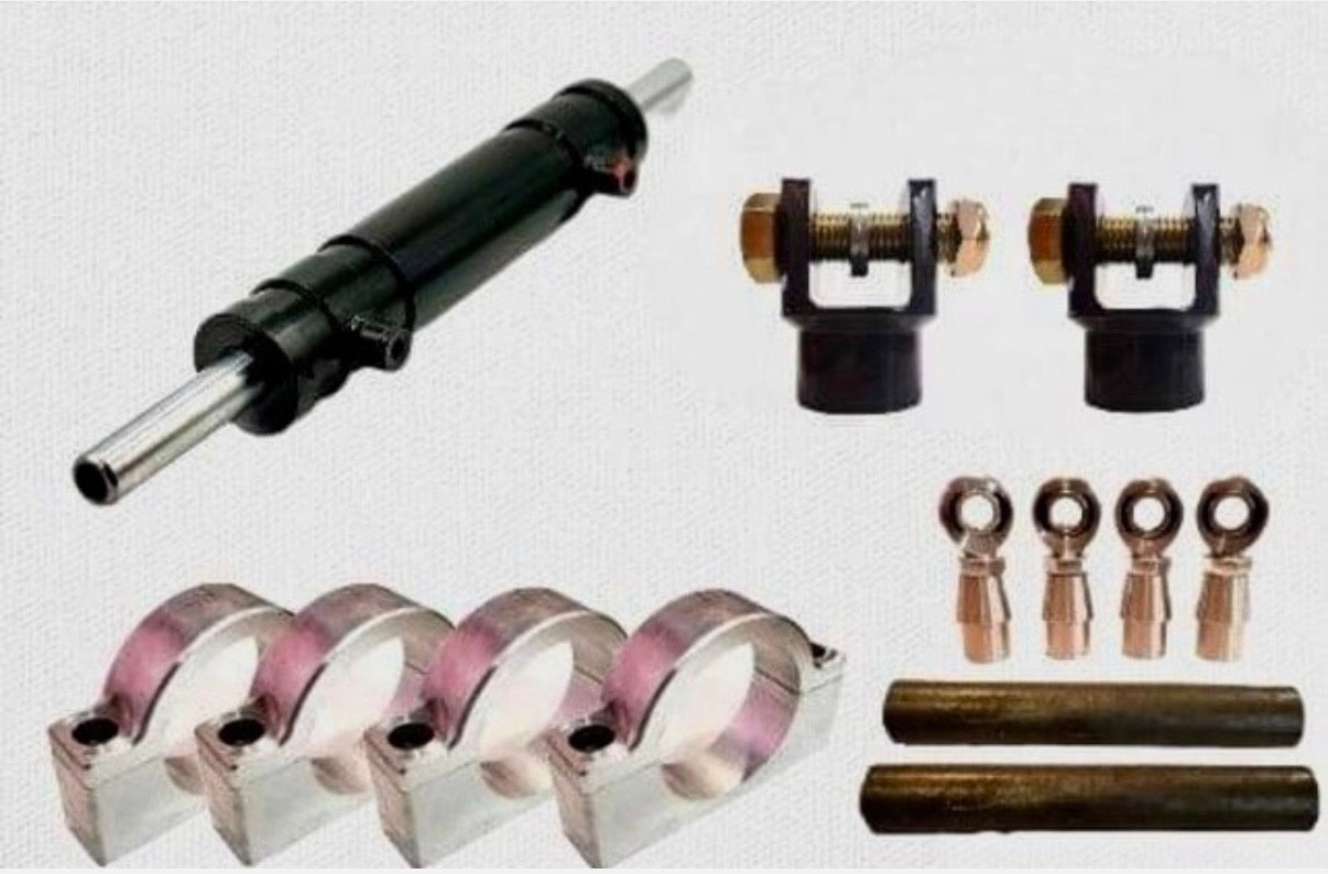 Premium 8 Inch Dual Ended Ram 3/4 Inch Tie Rod and Clevis Kit