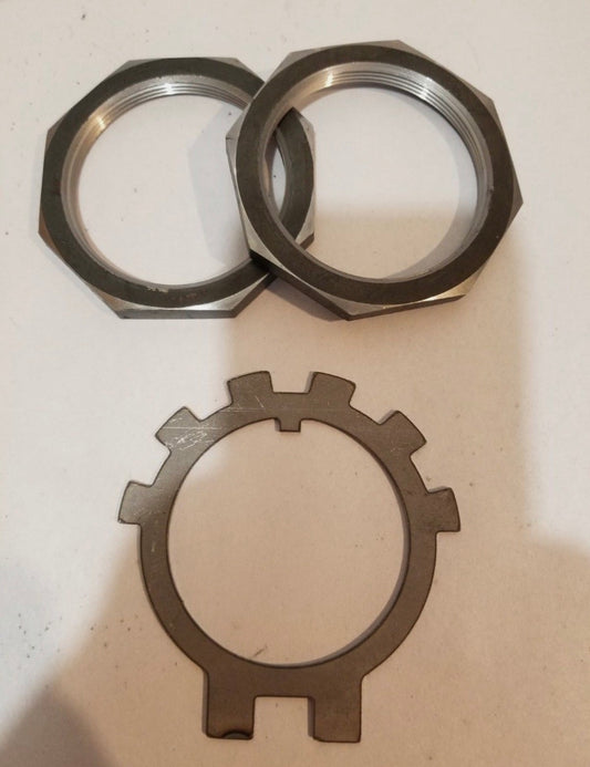 Rockwell 2.5 Ton Spindle Nut & Lock Tab Single Hub Kit