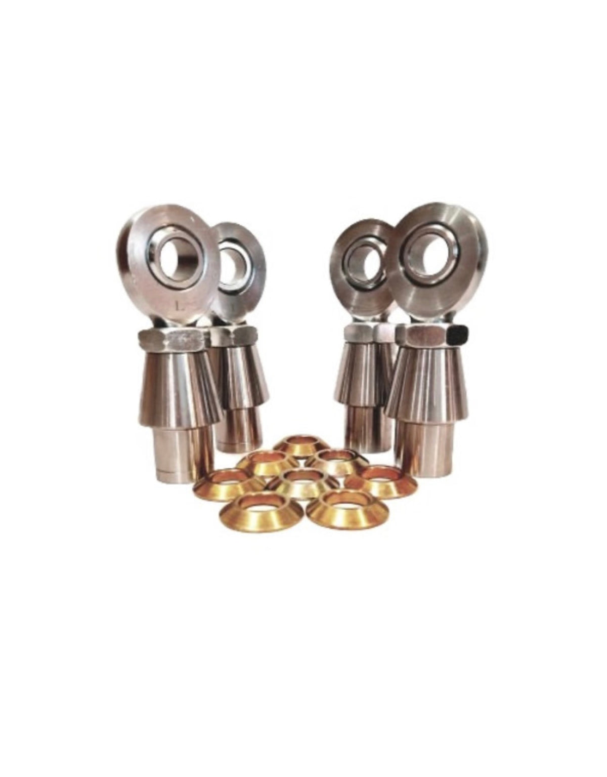 7/8" X 3/4" Bore Heim Joints No Spacers — 2 LH & 2 RH