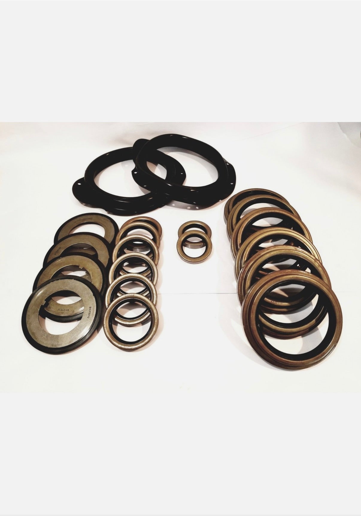 Rockwell 5 Ton 3 Axle Black Boot and Seal Kit 1 Front 2 Rear