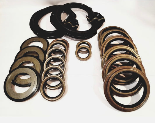 Rockwell 5 Ton 3 Axle Zipper Boot and Seal Kit 1 Front 2 Rear