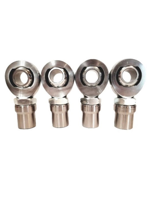 1.25" Heim Joint Set — 2 LH & 2 RH, 1" Bore.