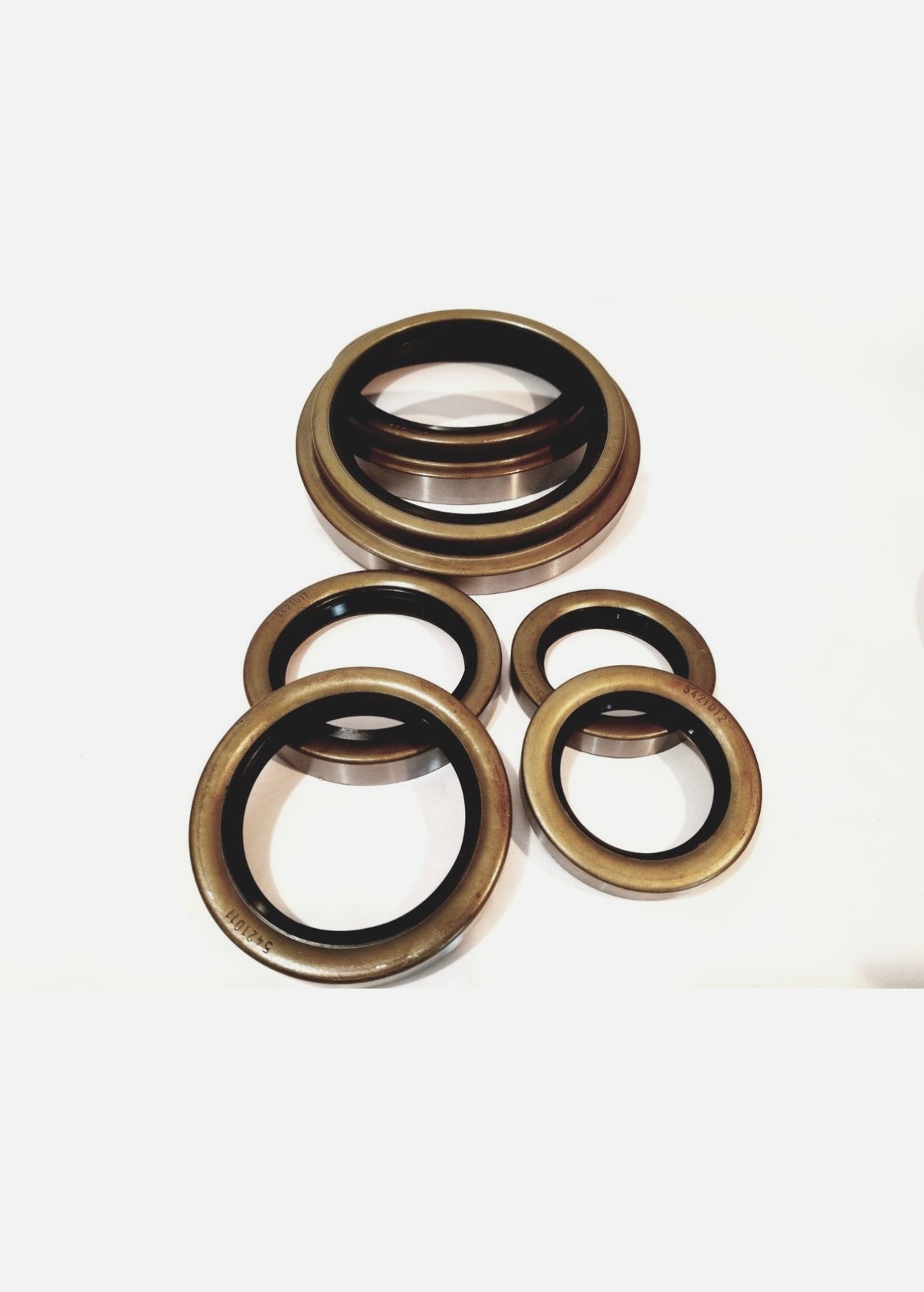 Rockwell 5 Ton Steer Axle Seal Kit — No Outer Hub Seals