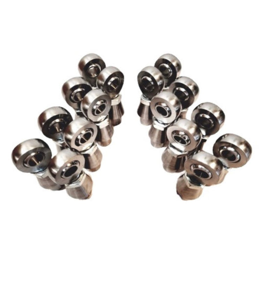 7/8" X 3/4" Bore Heim Joint Kit — 8 LH & 8 RH