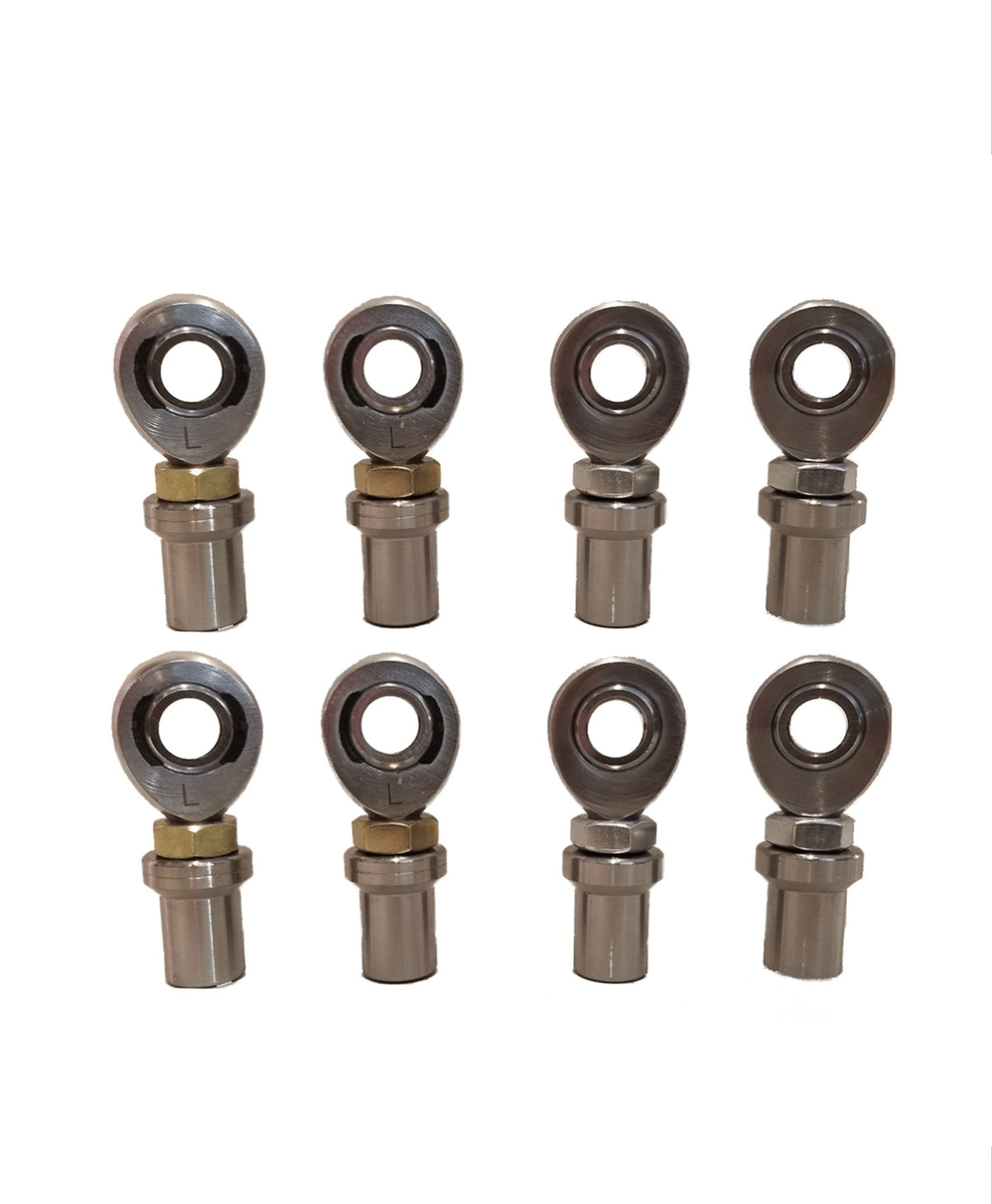 1/2" x 1/2" Heim Joints - 4 LH & 4 RH