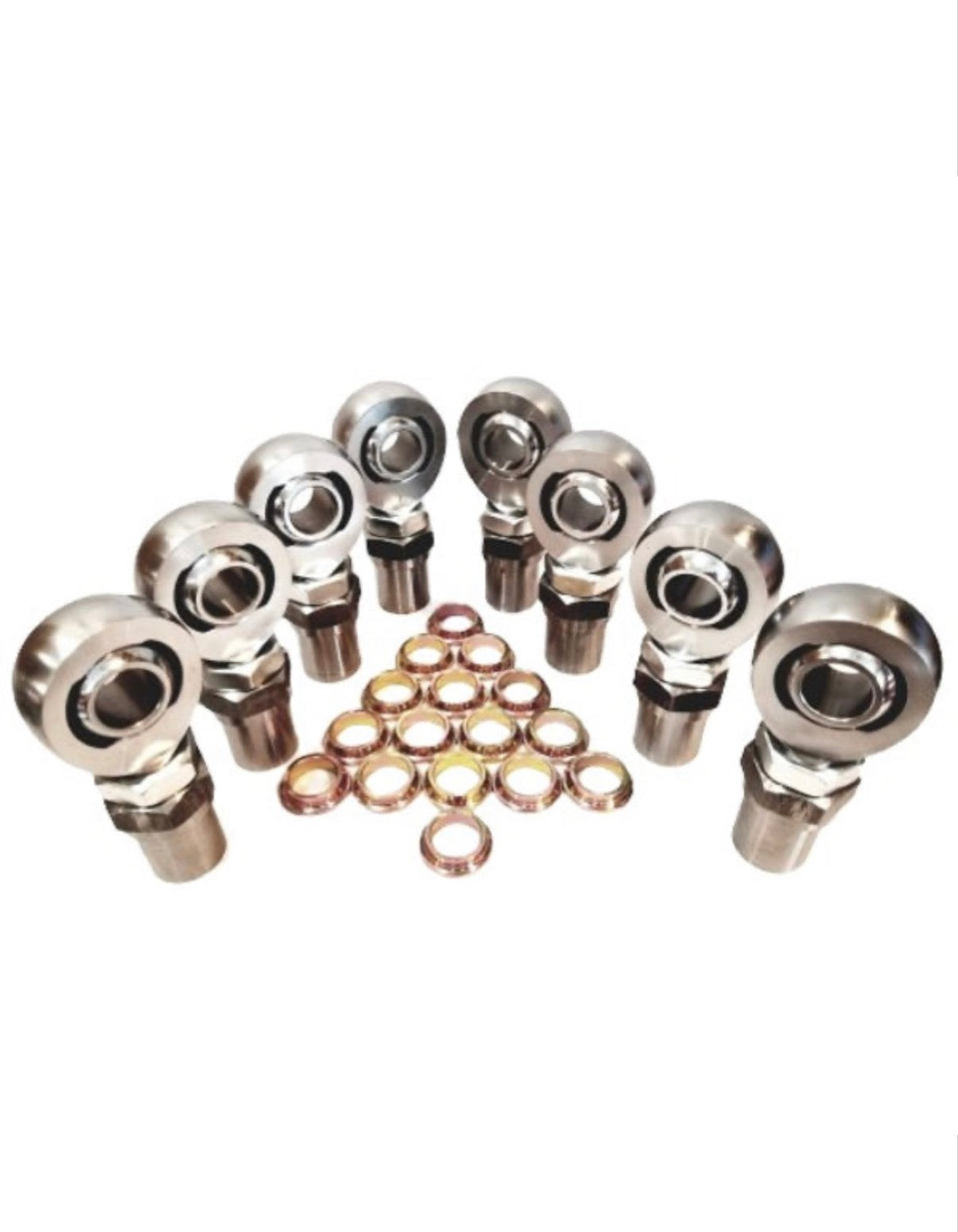 1.25" X 1" Hex Bung Heim Joint Kit (4 LH & 4RH)