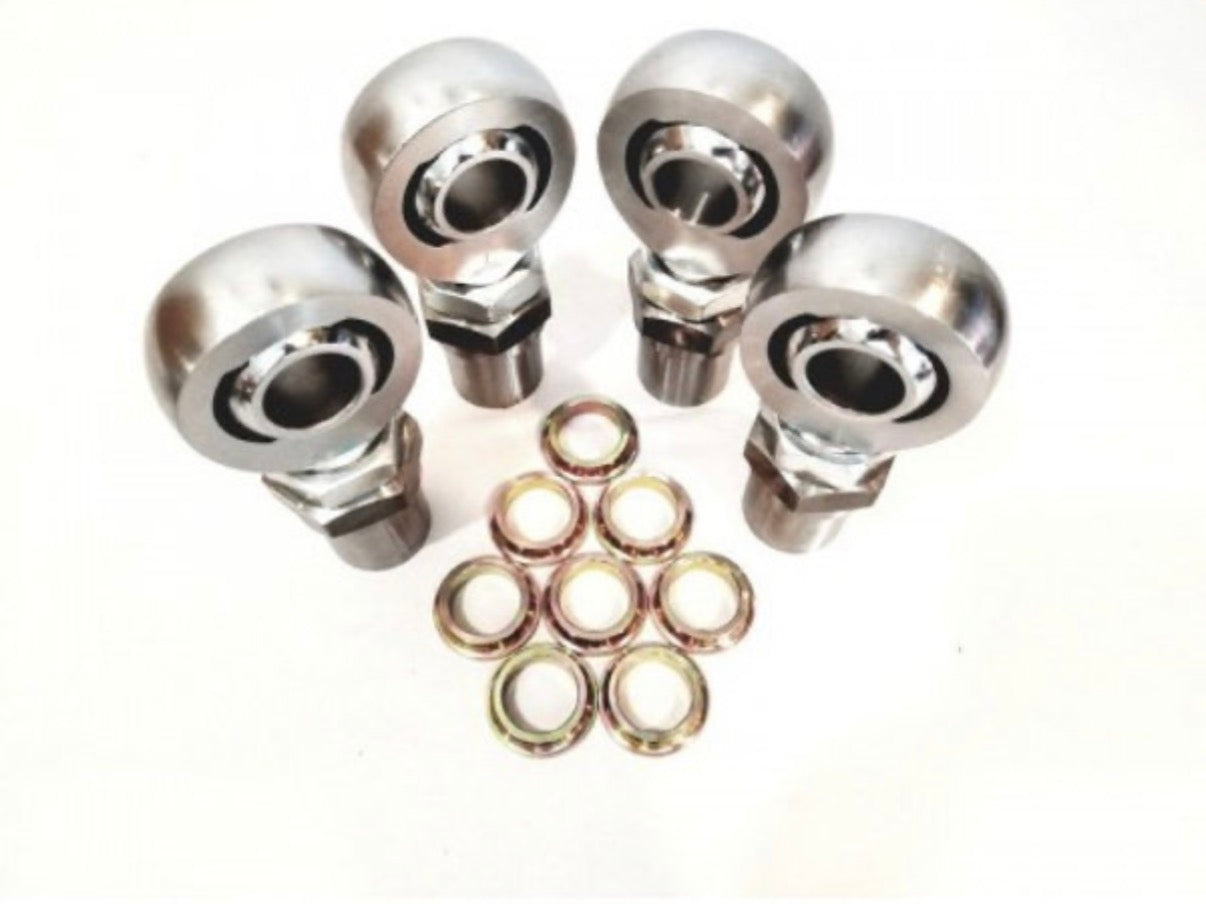 1.25" X 1" Bore Hex Bung Heim Joint Kit (2LH & 2RH)