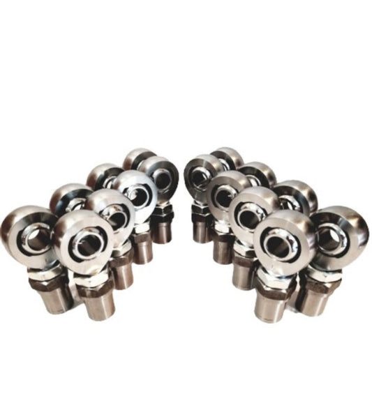 1.25" X 1" Bore Hex Bung Heim Joint Kit (8LH & 8RH)