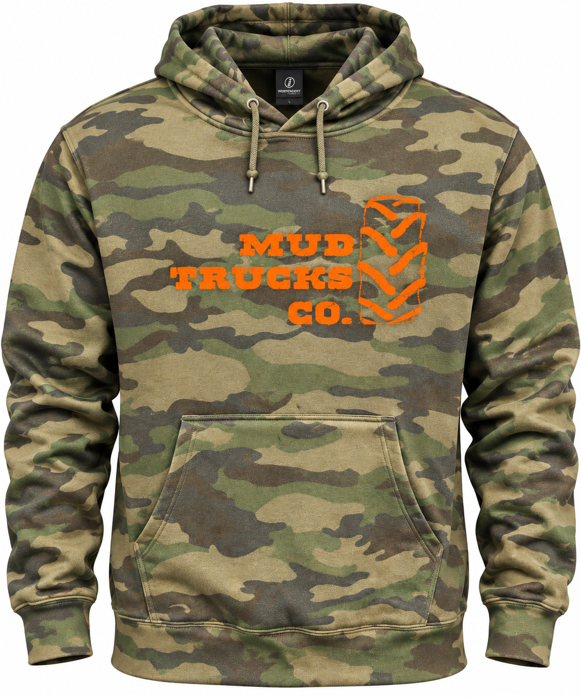 Mud Trucks Co. Camo Hoodie
